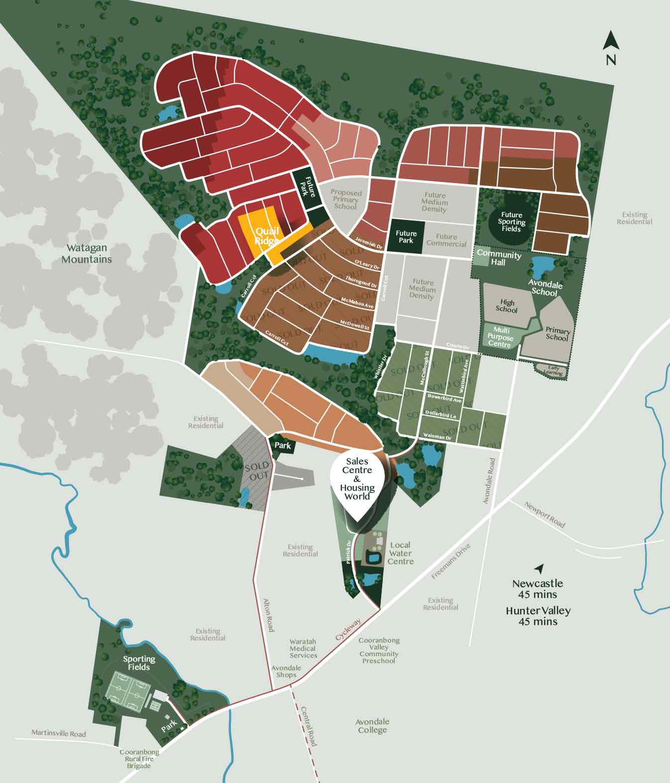 [Land for Sale] Watagan Park Estate, Cooranbong OpenLot